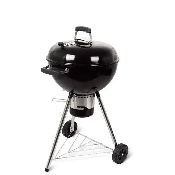 18 Inch Outdoor Portable Charcoal Barbeque Grill, Camping Kettle Charcoal Grill