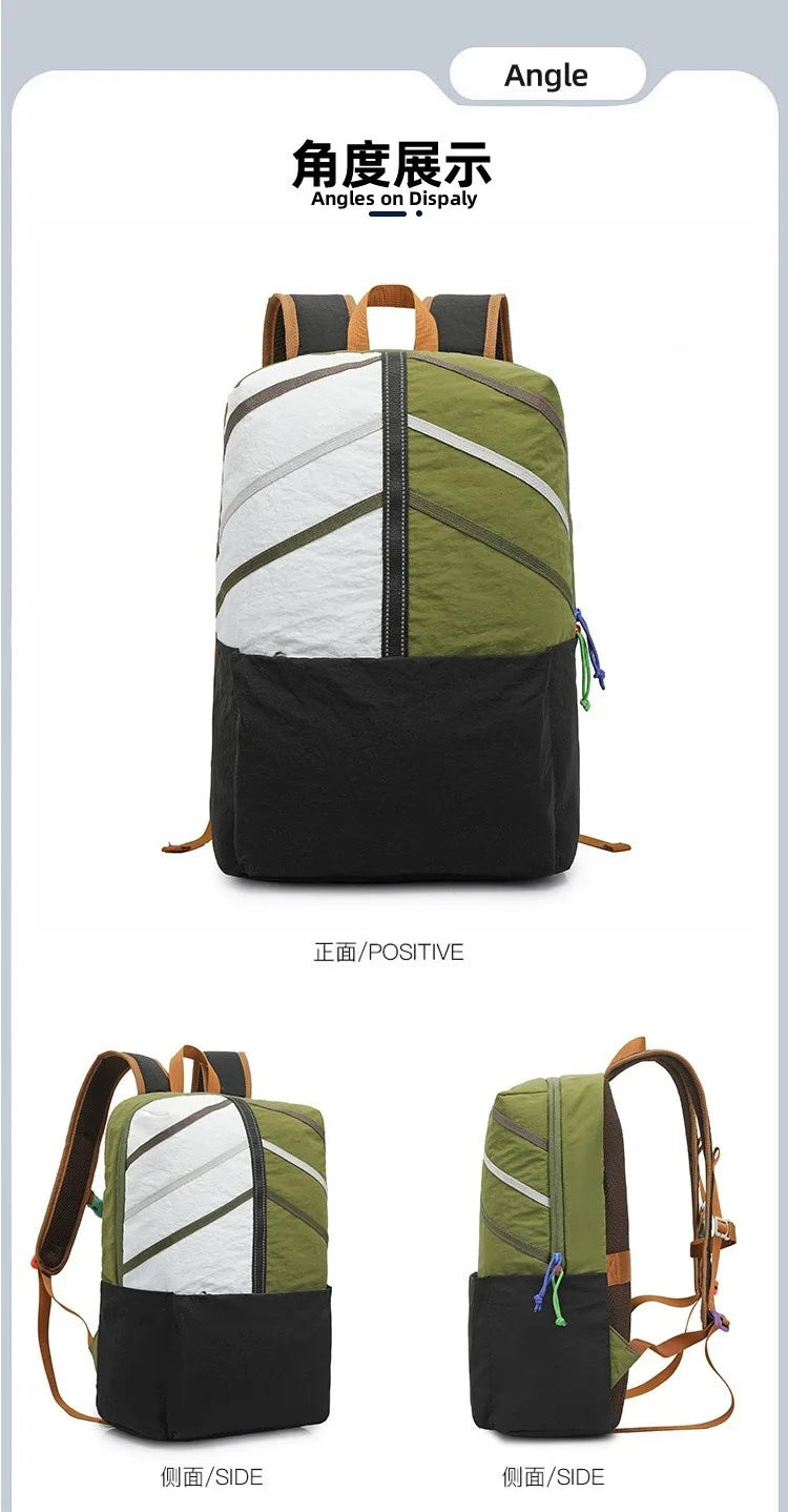 30L Outdoor Large Capacity Ultralight Sports Backpack Men Women Camping Hiking Travel Cycling Fitness Bag