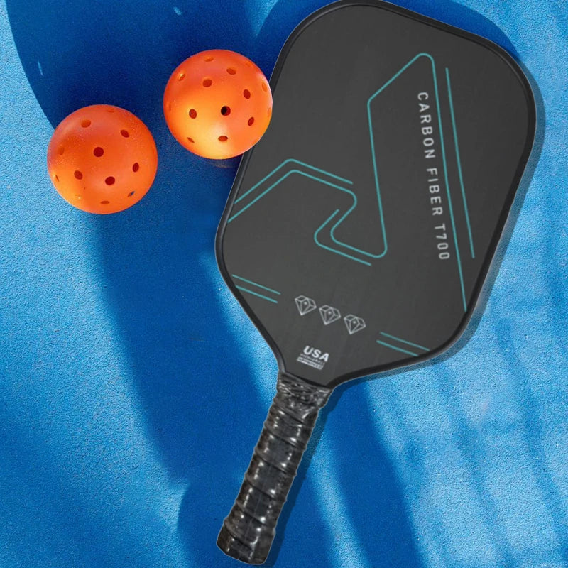 ‌Durable Fiberglass Pickleball Rackets with PP Core 2 Paddles 4 Balls Portable Bag Family Sports Kit‌