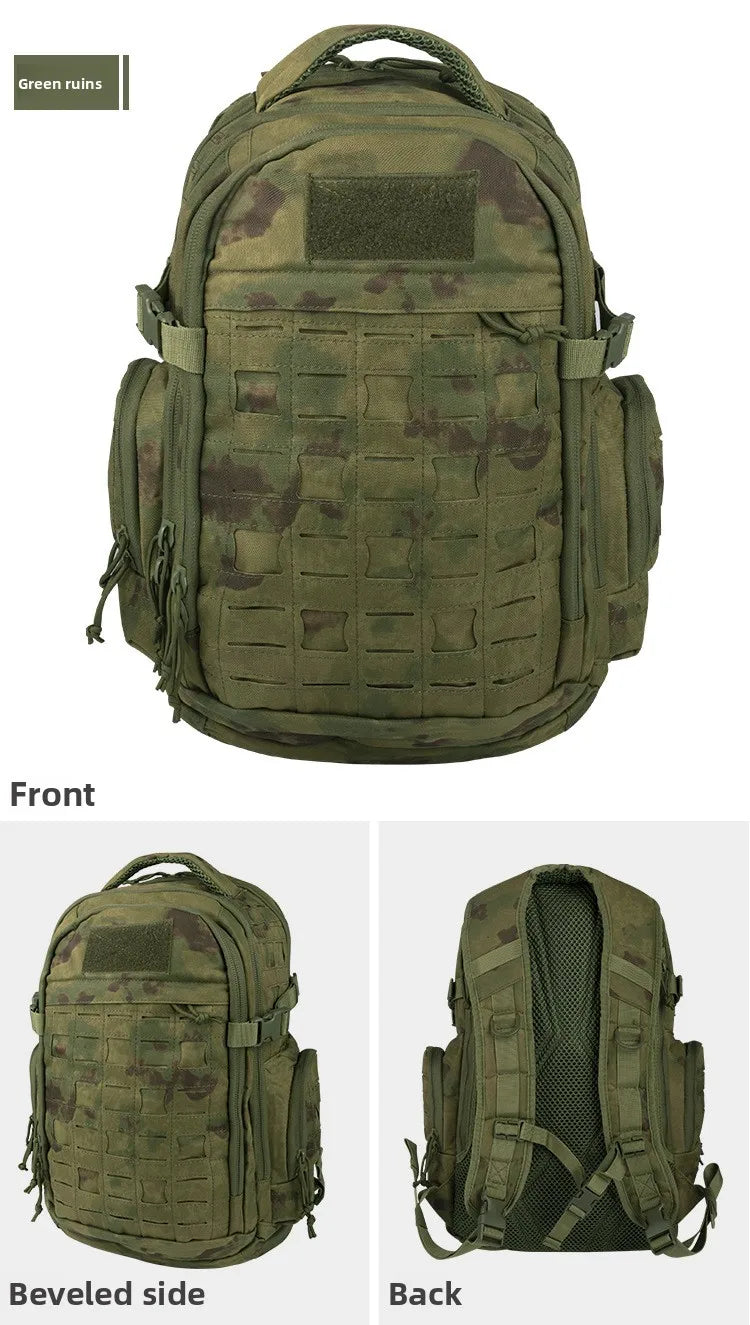 YAKEDA Assault Tactical Molle Backpack Fans 600D Sports Outdoor Bag High Capacity Tourism Hiking Mountain Camping Bags