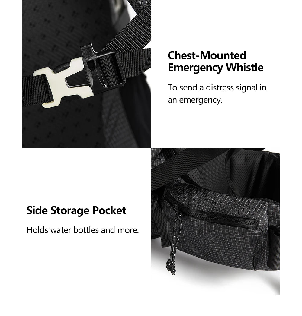 Widesea Camping Backpack 40L Hiking Bag Sports Men's Backpacks Ultralight Waterproof Trekking Travel Essentials Camping Supplies