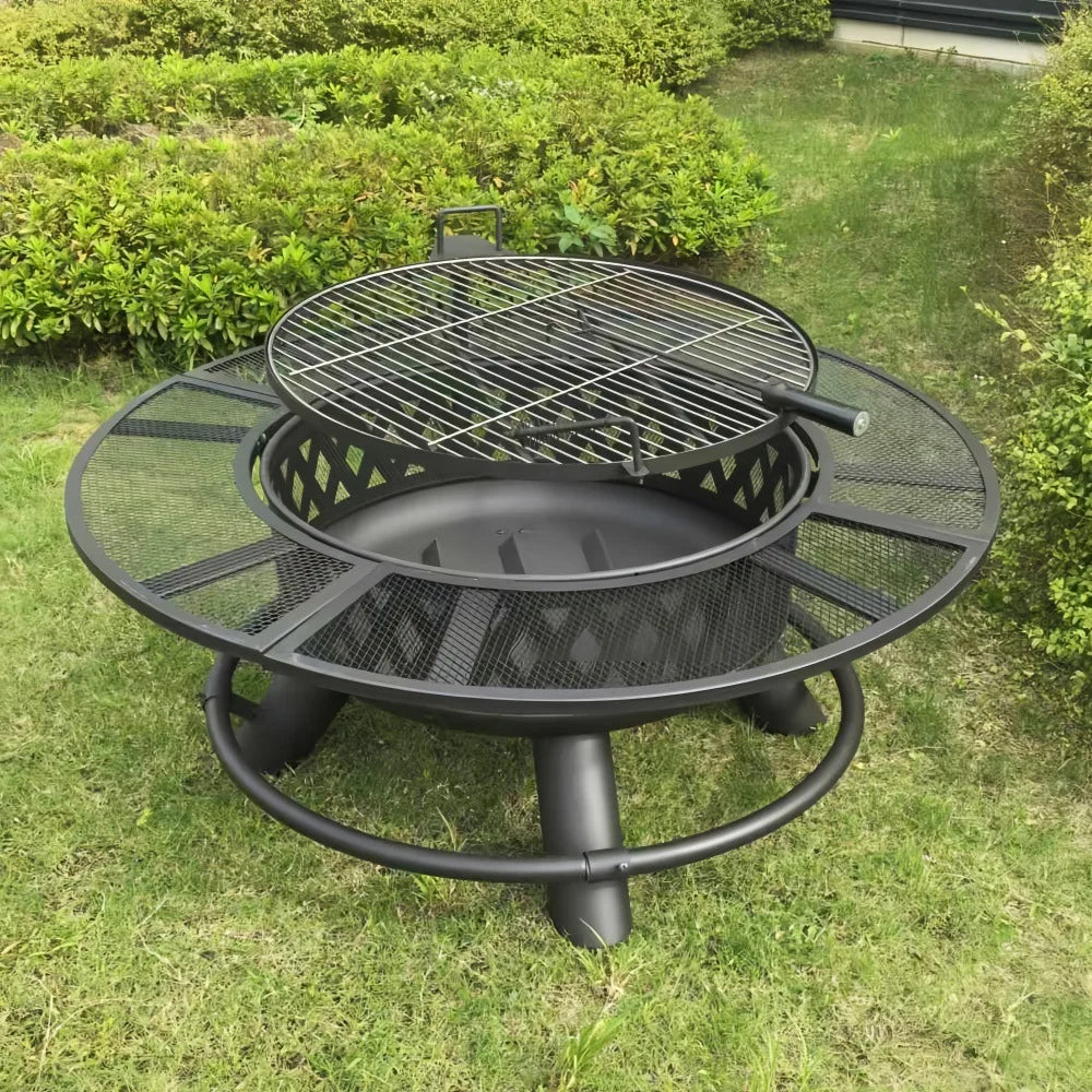 Outdoor barbecue grills, household firewood heating stoves, patio fire pits, villa bonfire pits, fire pit tables for gathering