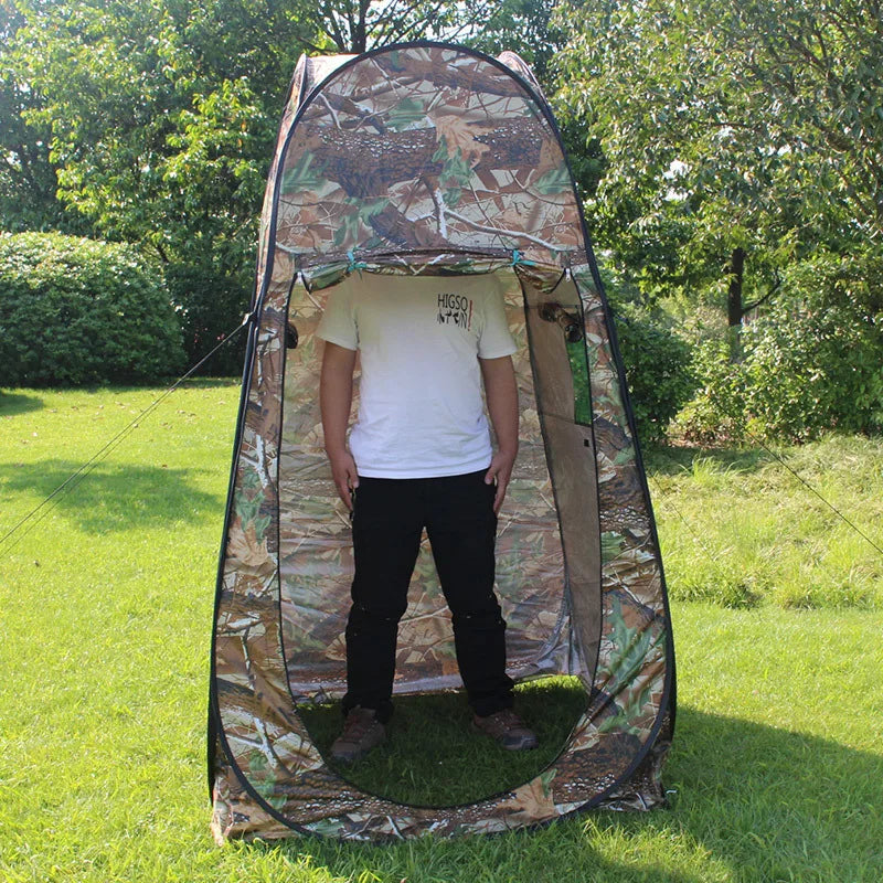 Outdoor Bath Tent Camping Bath Tent Camouflage Changing Ten t Camping AT6505