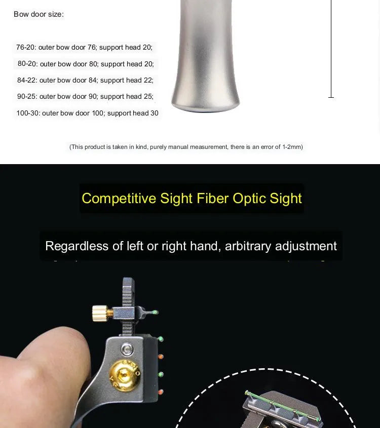 Slingshot Hunting Titanium Alloy TC21 Catapult with Rubber Band Set Professional Outdoor Shooting Games Accessories Adult Toys