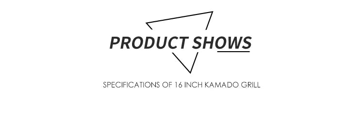 KIMSTONE 2023 New Hot Selling 16 Inch Portable Bbq Rotisserie Grill Commando Kamado Smoker With Stainless Steel Stand