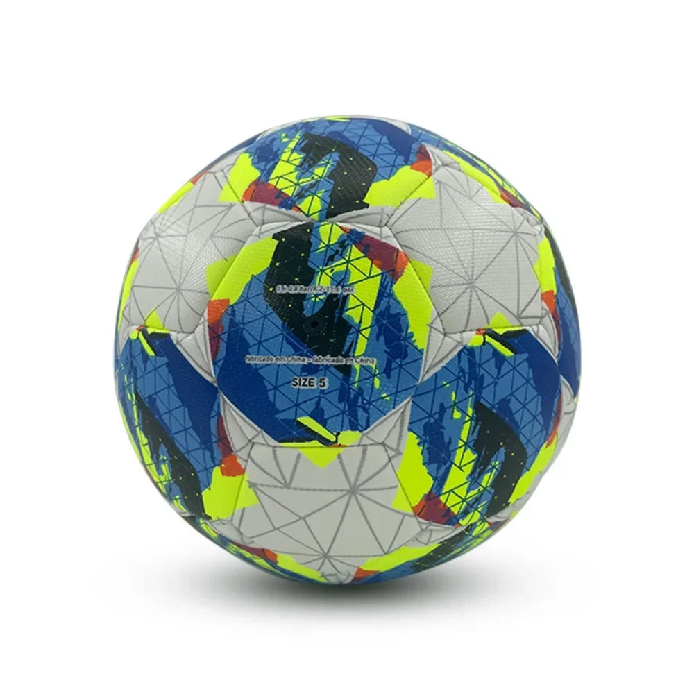 Fanceey Soccer Balls Size 5 Machine Stitched Ball PU Material Sports League Match Football Training Balls Futbol Voetbal