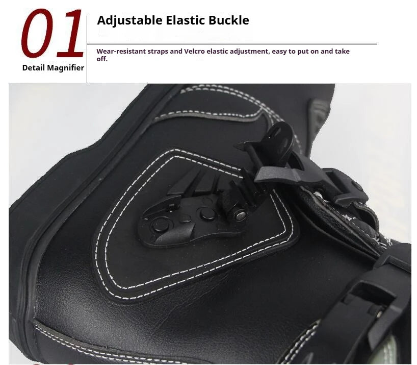 Motorcycle Riding Racing Boots Rain Professional Boot Men Women Crash Fall Protection Off-Road Motorbike Shoes Botas Motocross