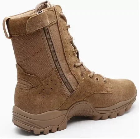 3515 Genuine Brown Boots Spring/Summer Genuine Leather Durable Off Road Mountaineering Training Desert Boots botas para moto