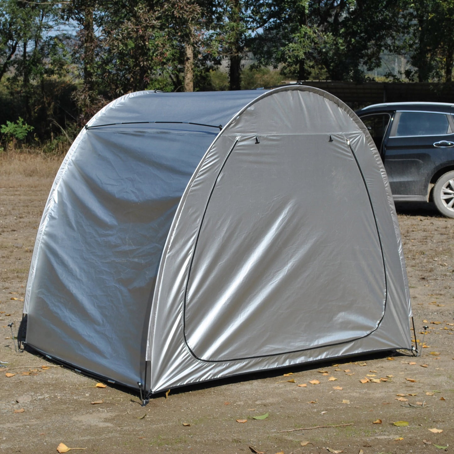 CZX-827 Advanced Bike Tent Bike Storage Shed tent,4 bikes storage tent,4 bikes tent,2 doors bigger cot bed tent,motorcycle tent