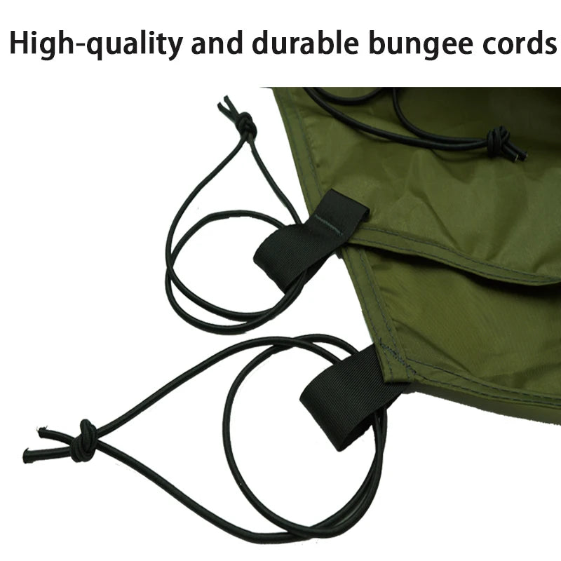 4.1x4.1m Large Camping Mat Hexagon Octagon Waterproof Ground Sheet Footprint Picnic Mat Big Tarp Awning Shade Beach Travel Mat