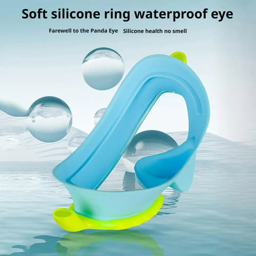 Goggles With Nose Cover Diving Glasses Anti-Fog No-Leak Clear Waterproof Snorkeling Goggles Gear For Children Kids Aged 4-16