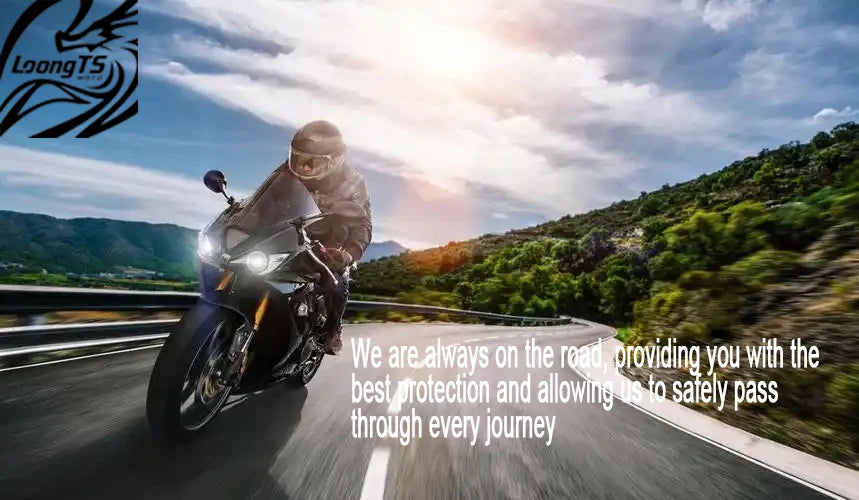 Anti-Slip Road Racing Motorcycle Boots with High Traction Rubber Outsoles Long Moto Shoes for Men Women Safety Riding Gear B1006