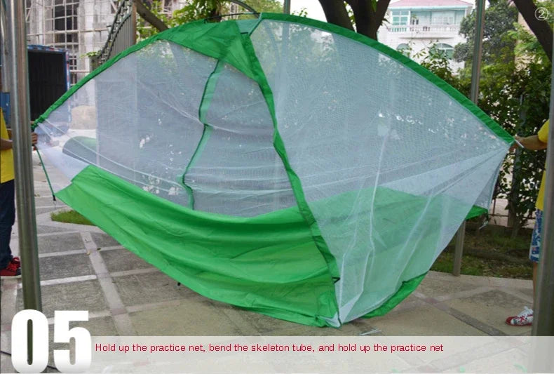 PGM Brand Golf Hitting Cage Indoor 2M 3M Golf Practice Net Tent Garden Grassland Golf Training Equipment Mesh Mat Outdoor Swing