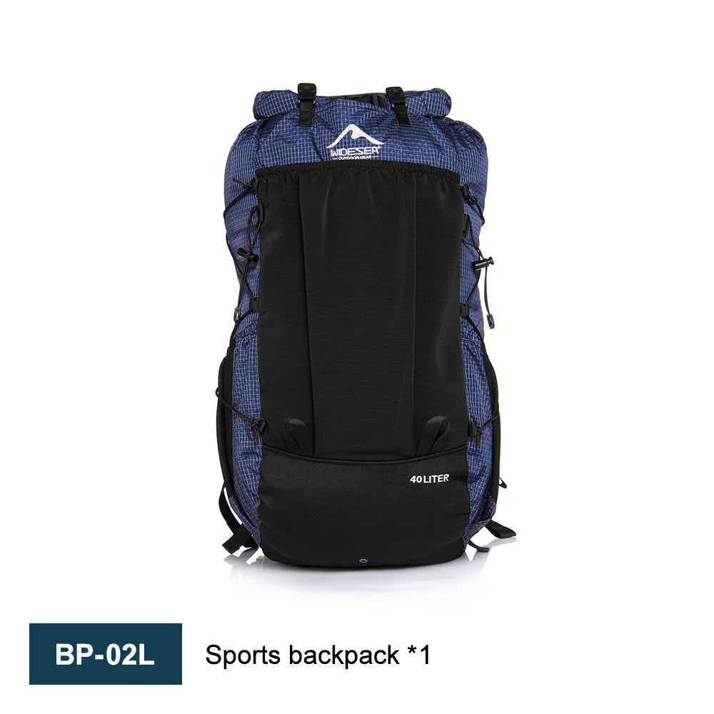 Widesea Camping Backpack 40L Hiking Bag Sports Men's Backpacks Ultralight Waterproof Trekking Travel Essentials Camping Supplies