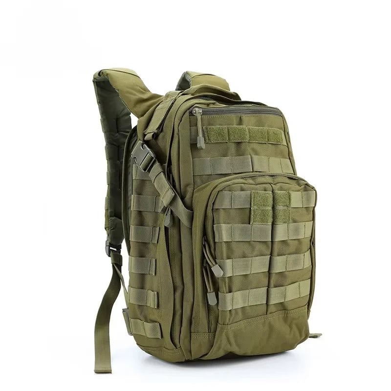 25L Tactical Assault Backpack Classic 12-hour Outdoor Camouflage Sports Backpack Wear-Resistant Oxford Cloth