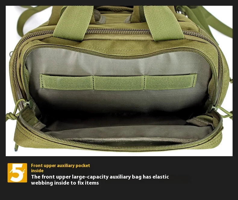 Tactical Medical Backpack MOLLE Detachable Med Kit - Quick-Access Military Survival Emergency Pack for Camping First Aid