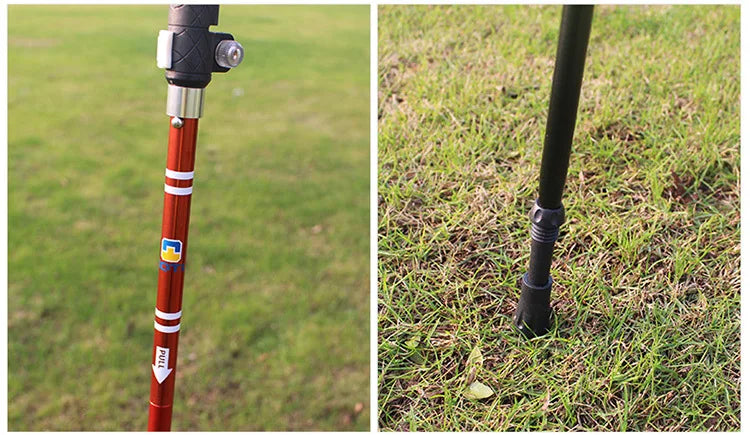 Trekking Poles for Hiking Walking Sticks for Seniors Collapsible and Lightweight, 2pc Set - Hiking Poles for Backpacking Camping