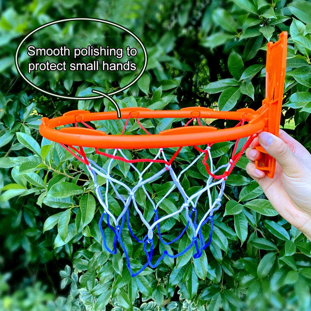Kids Indoor Silent Basketball Ball 21/18cm High-Resilience Foam Silent Basketball Lightweight Small Basketball Basket Sports Toy