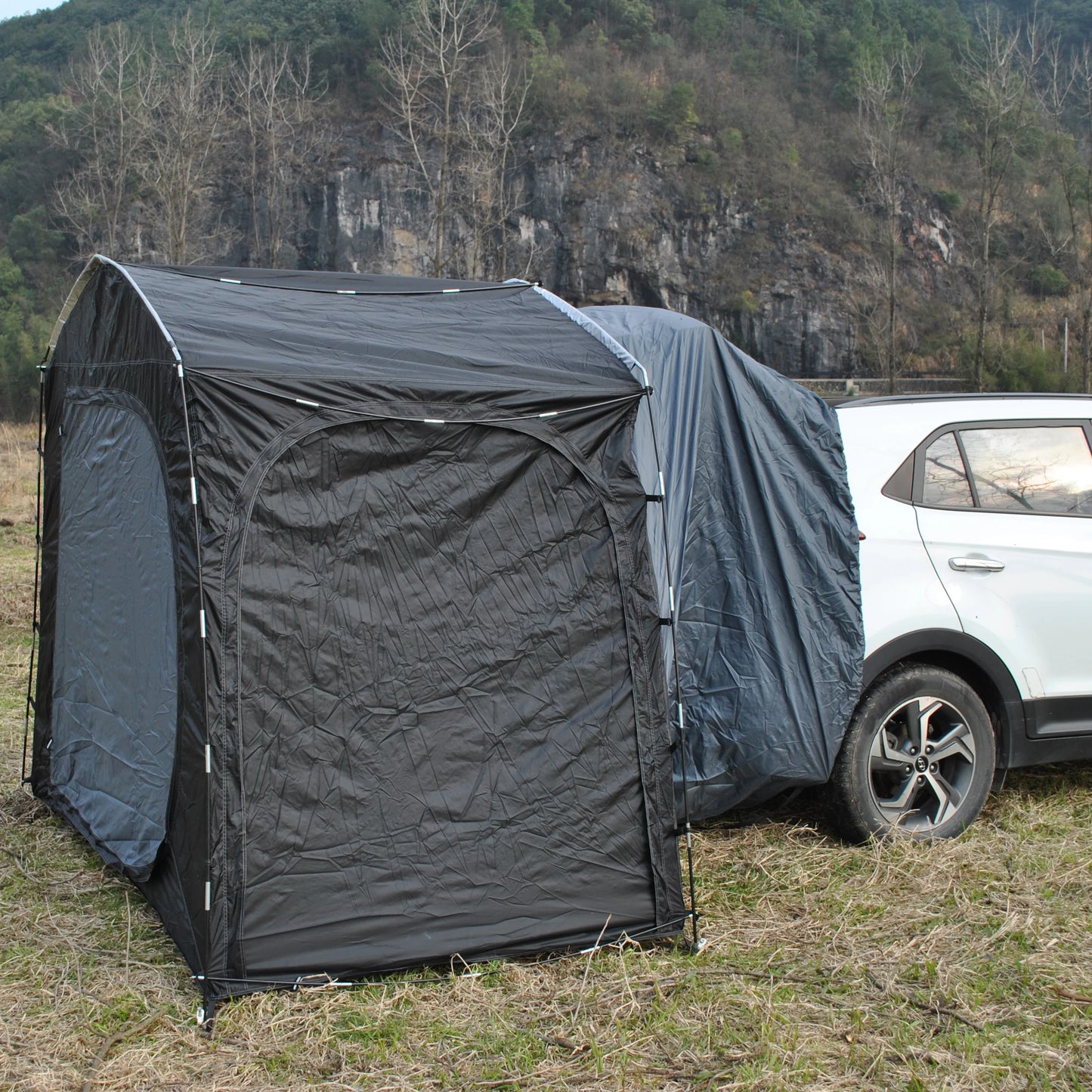 Newest SUV Car Tent, Tailgate Shade Awning Tent for Camping, Vehicle SUV Tent Car tent can be used without car,Car Tailgate Tent