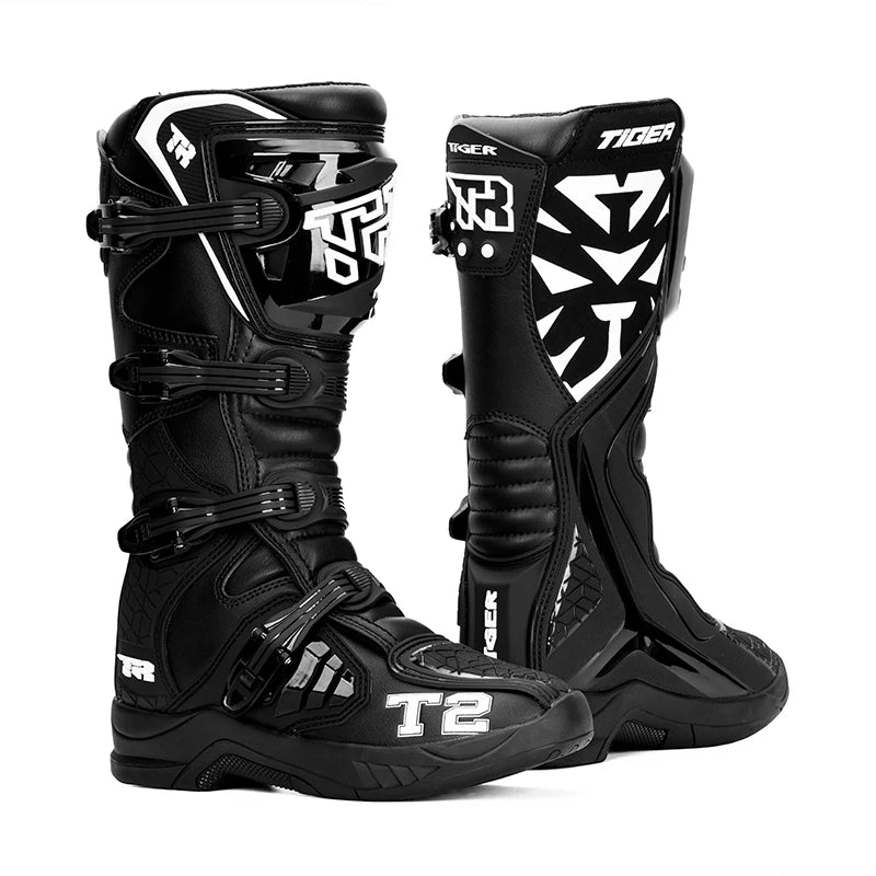2025 NEW Racing Boots Safe Riding Motocross Boots Waterproof Anti Fall Wear-resistant Motorcycle Boots Equipment Rally Shoes