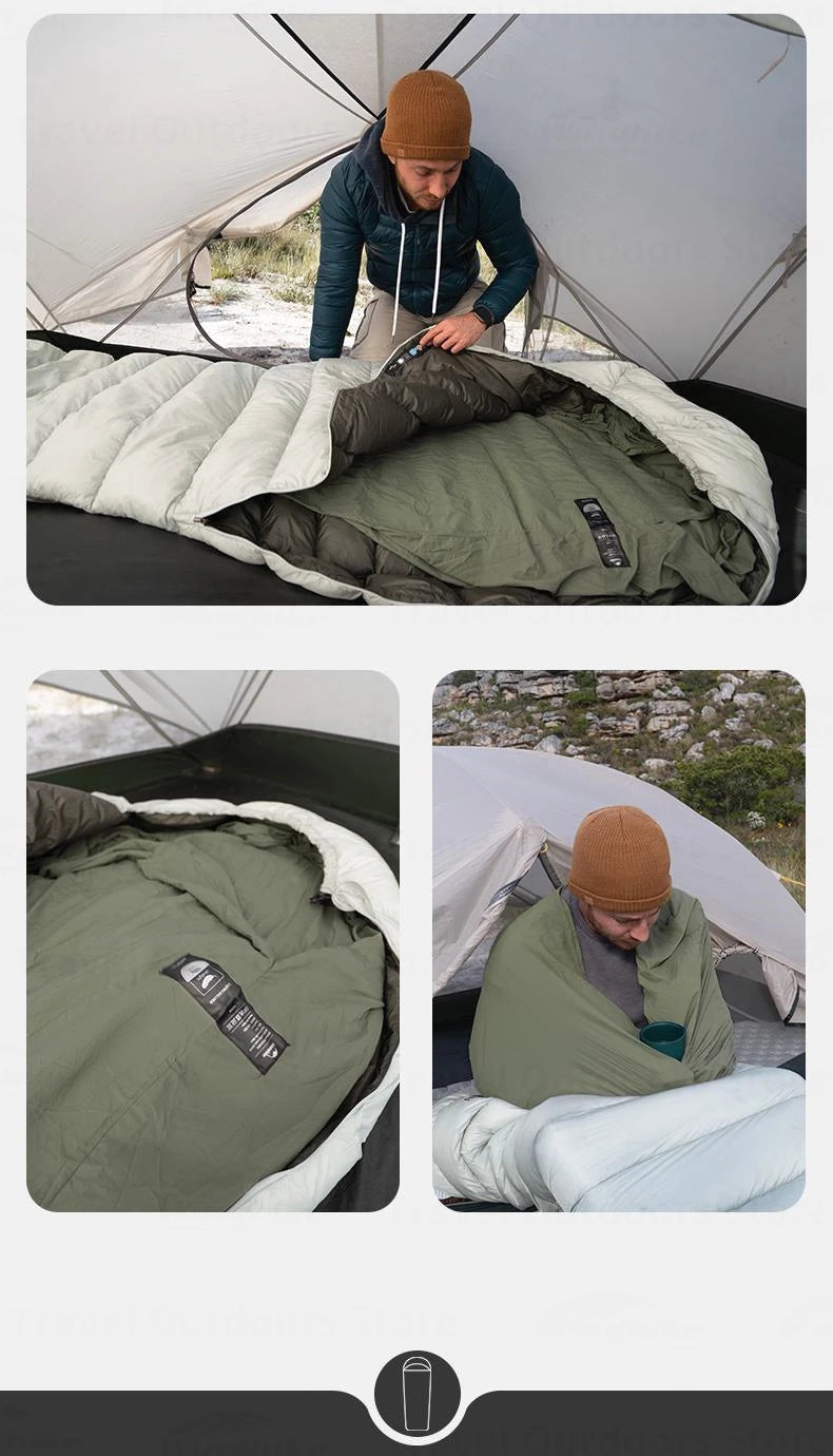 Naturehike Sleeping Bag Liner Tourism Single Stretch Envelope Sleeping Bag 128g Ultralight Camping Sleeping Bags Accessories