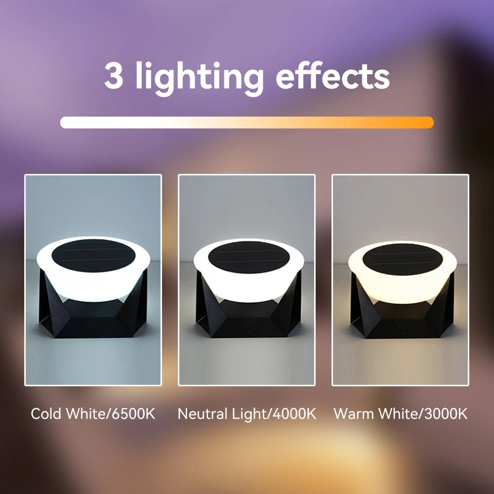 Solar outdoor waterproof lawn light. Zero electricity bill. Landscape lights suitable for gardens, parks, courtyards, and square