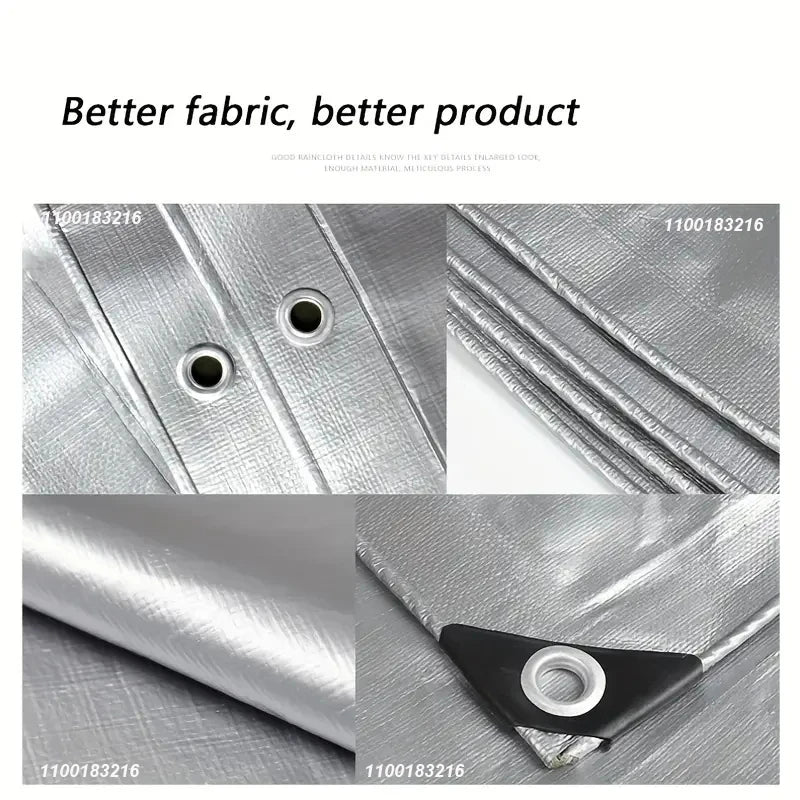 Tarpaulin Garden Cover Waterproof Awning Awning Canvas Oil Cloth Waterproof Canopy for Garden Plants, 0.32mm, Made of Polyethyle