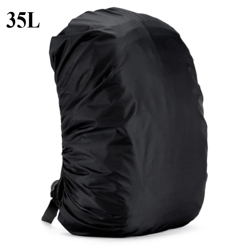 35/45L Adjustable Waterproof Dustproof Backpack Sport Bag Rain Cover Portable Ultralight Shoulder Protect Outdoor Tools Hiking