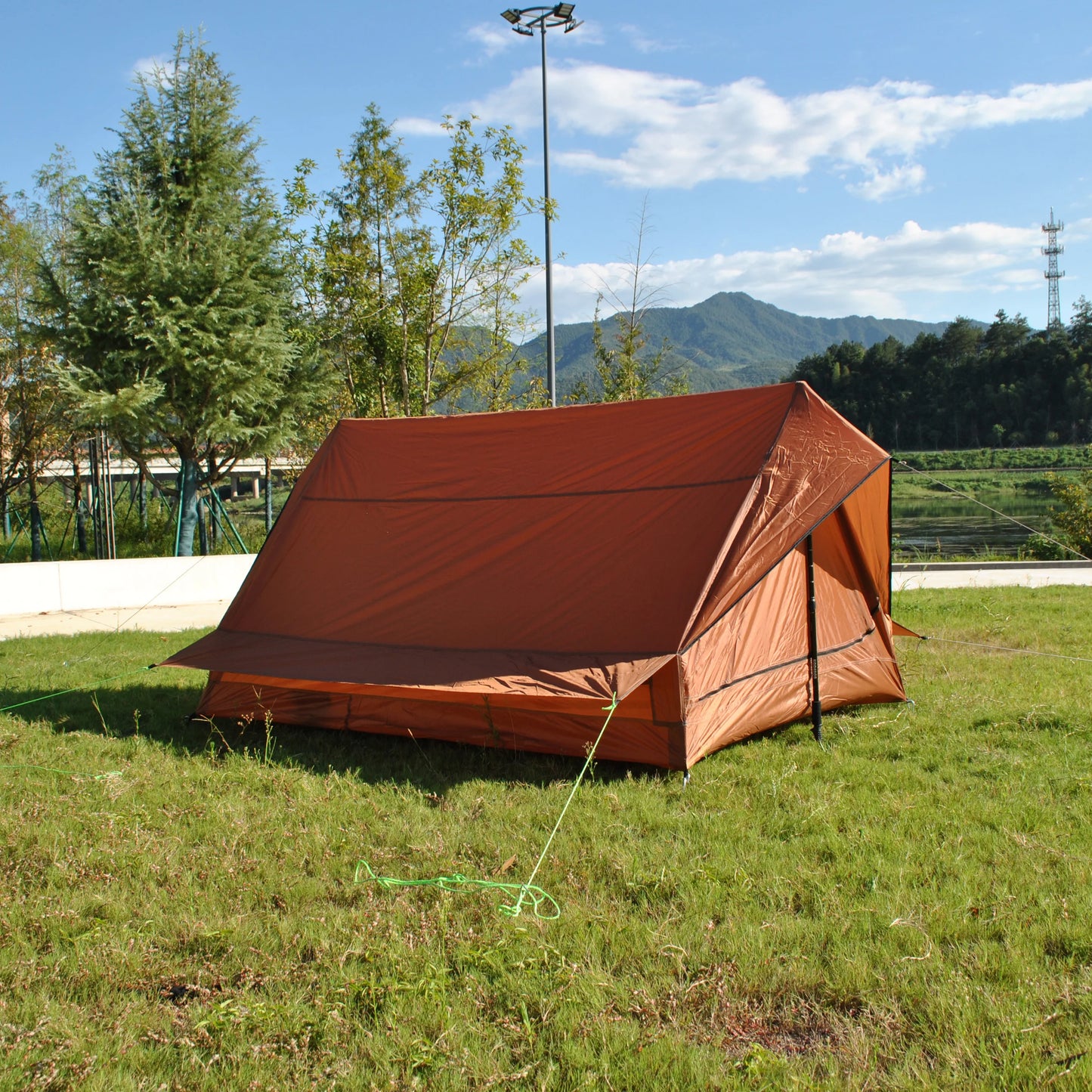 Ultralight 2-3 Person Waterproof Outdoor Camping Tent, CZX-659 2 Person A Shaped Tent Waterproof Backpacking A Type tent