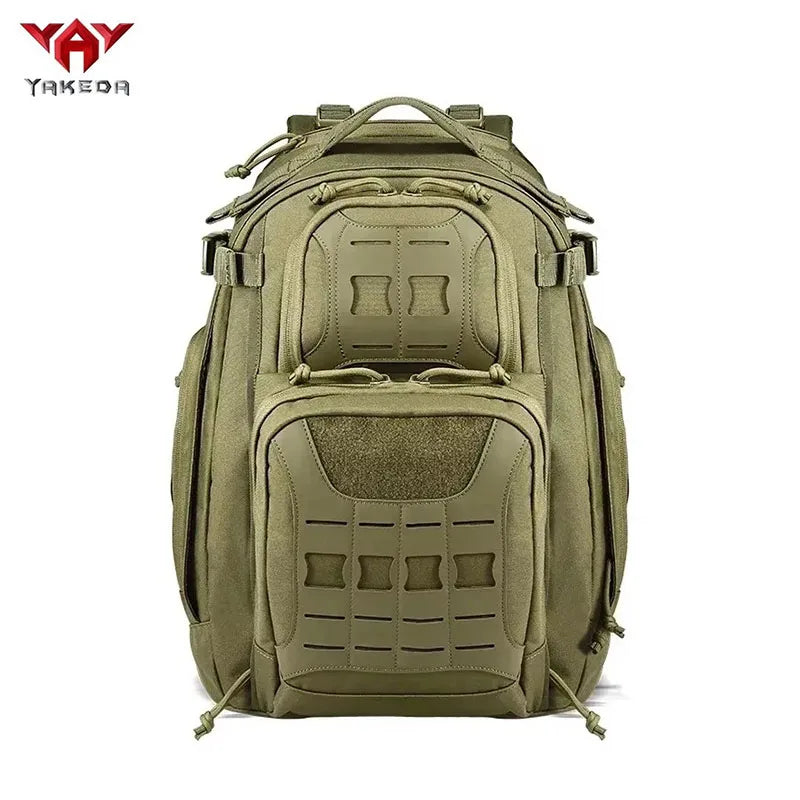 YAKEDA 40L Tactical Backpack for Men Camping Hiking Backpacks Outdoor Travel Bags Climbing Rucksack Bag