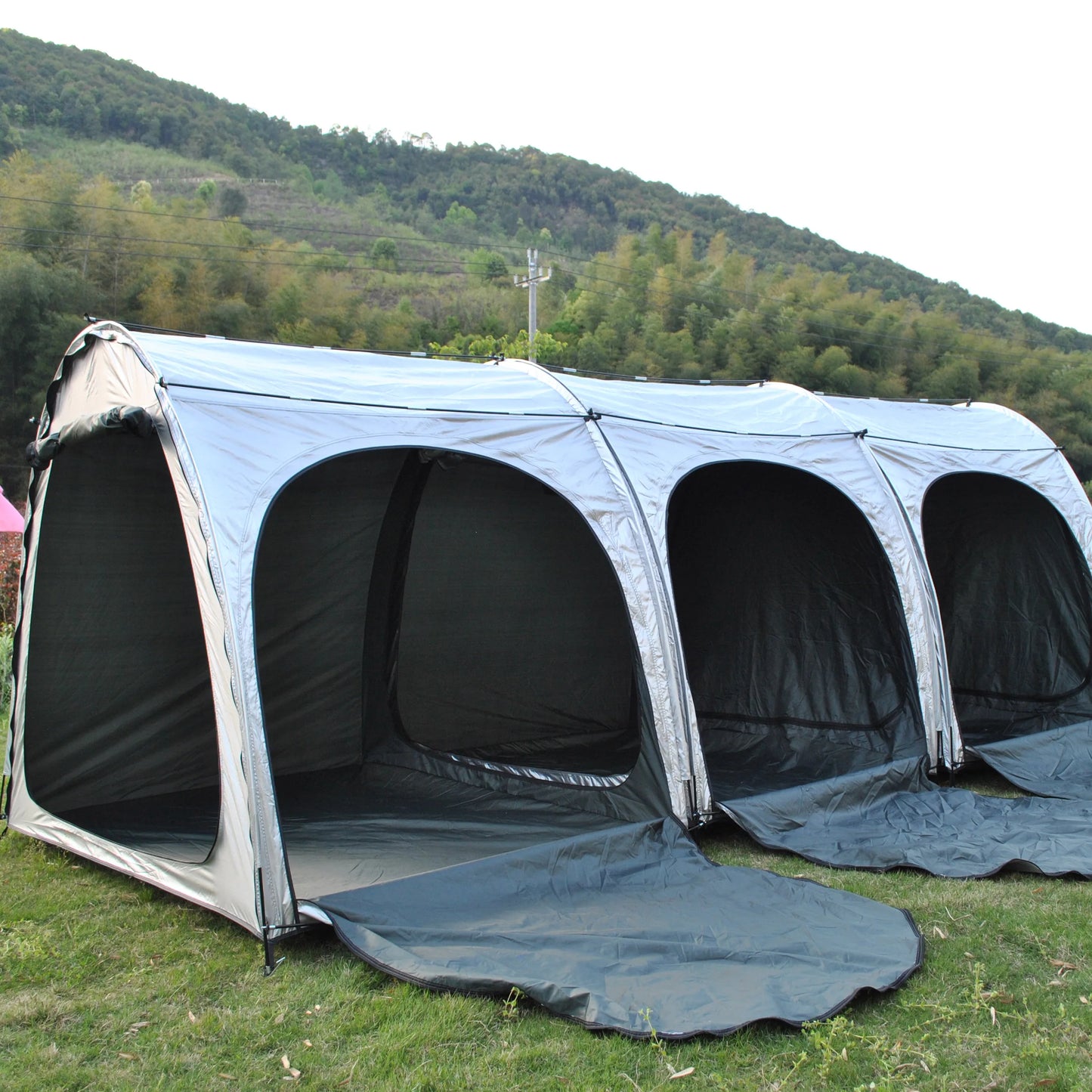 Multifunctional Waterproof Storage Tents, Attachable 4 Bike Tent, Can Be Connected to one by One, CZX-568