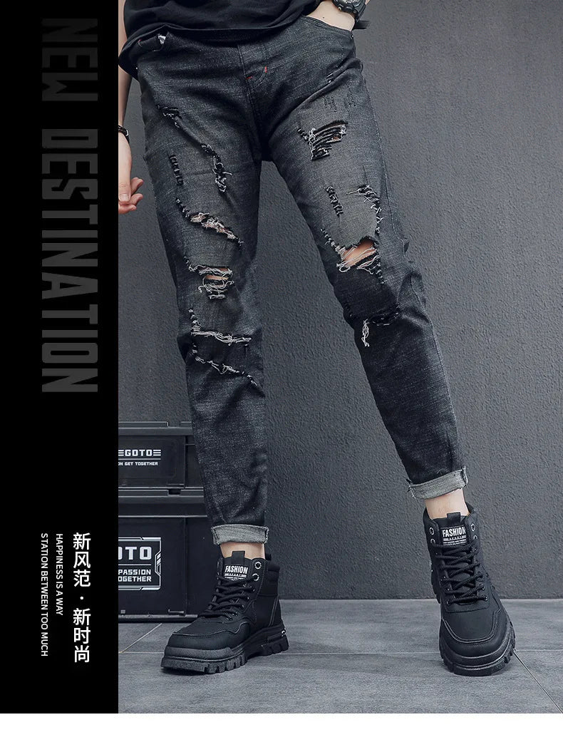 2025 Men's Casual Shoes Non-slip Wear-resistant High-top Sneakers Outdoor Comfortable Platform Hiking Shoes Designer Men's Shoes