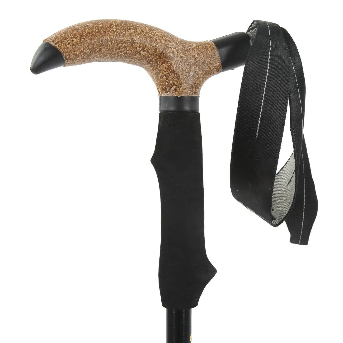 Retractable 3 Section Mountaineering Hiking Stick Lightweight Durable for outdoor Trekking Pole