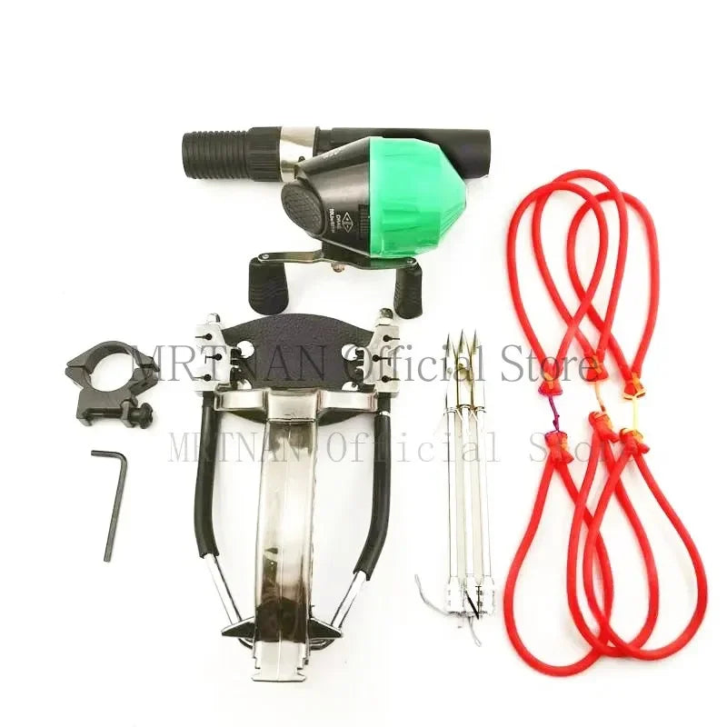 Fishing Wrist Support Slingshot Fish Dart Shooting Slingshot Outdoor Hunting and Fishing Accessories Package Catapult