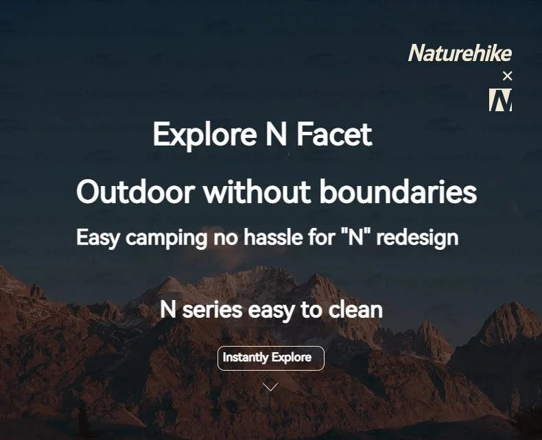 Naturehike Upgrade Barbecue Grill Lightweight Folding Portable Charcoal Burner Camping Outdoor Picnic Tabletop Cooking Stove Box