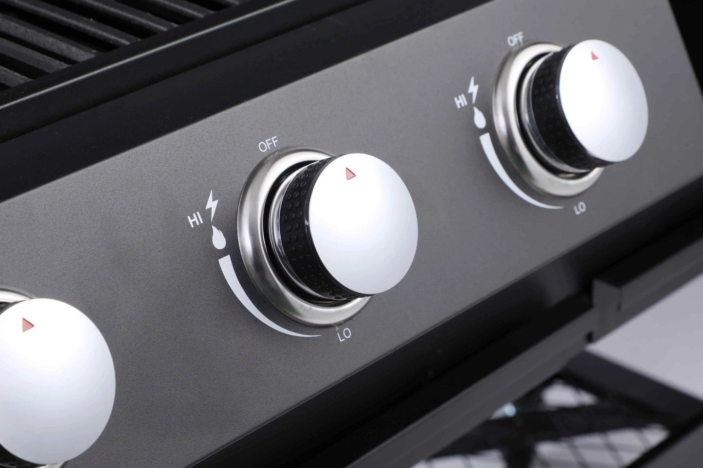 Grill Burner Gas & Charcoal Outdoor with Side Smoker Coated Finish for Family Gatherings