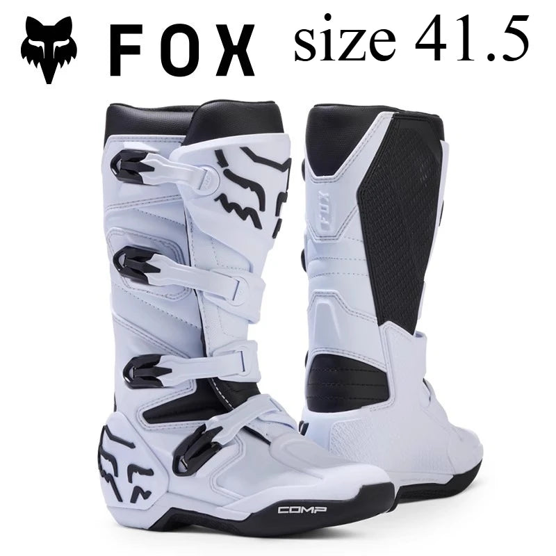 FOX Off-Road Boots Entry Level Comp Youth Motorcycle Boots for ATV/UTV Trail and MX Track Use ravel Shoes Botas Moto for kids