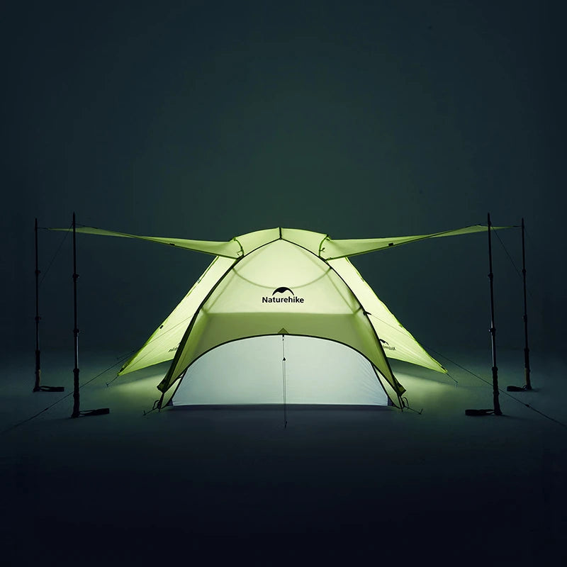 Naturehike Star River EXT Double Layer Camping Tent 10D Nylon 1 2 Person Ultralight  Outdoor Tent Waterproof Lightweight Tents