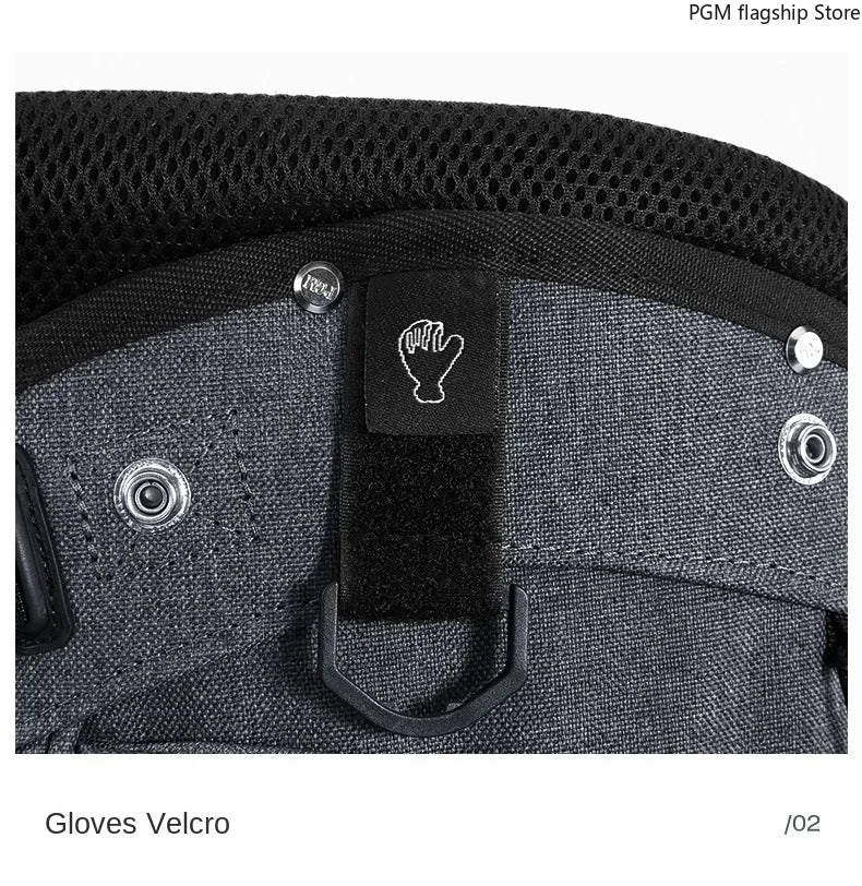 PGM Men's Golf Stand Bag, Stable Waterproof Stand Bag, Ultra-light Portable Golf Bag QB092