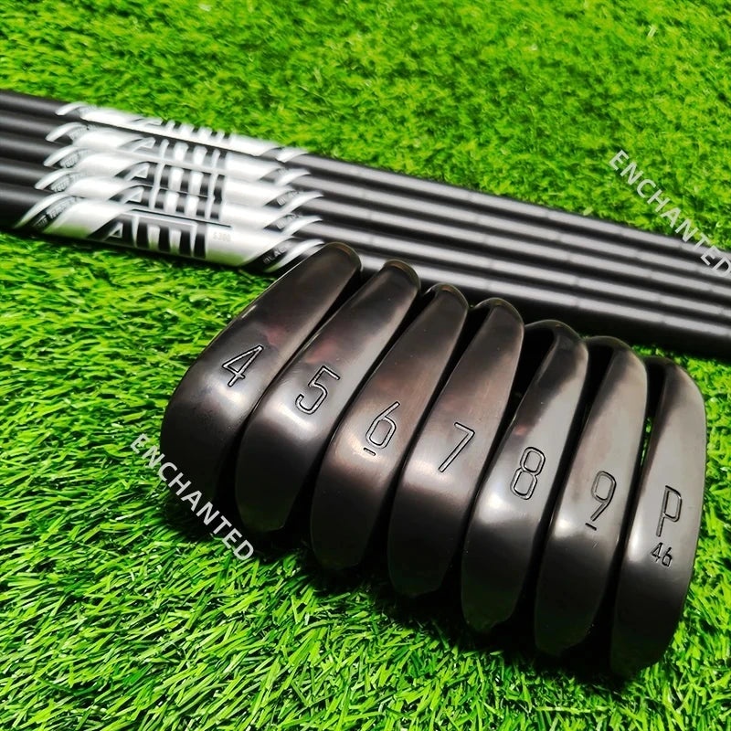 Golf Club Golf Tour Men's Hardcore Set Limited Edition 4-P -100 Black/ Silver Can be Paired with Shaft