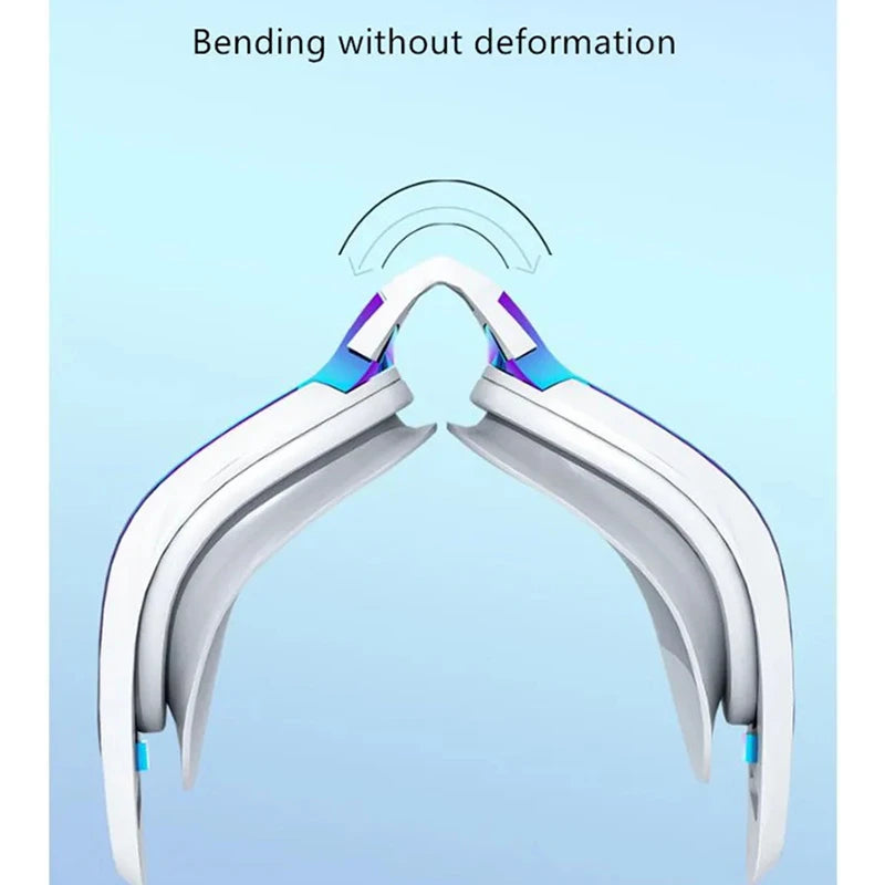 Electroplated Swimming Goggles For Women Men Waterproof Anti Fog Anti UV Diving Glasses Swimming Training Accessories