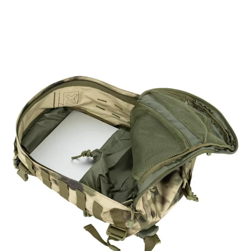25L Tactical Assault Backpack Classic 12-hour Outdoor Camouflage Sports Backpack Wear-Resistant Oxford Cloth