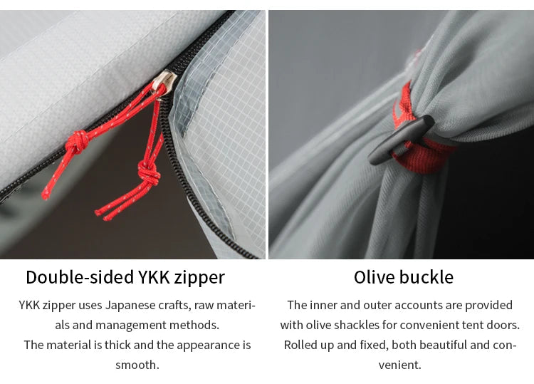 3F UL Gear Floating Cloud 1 Ultralight 3 4 Season Outdoor Camping Tent Waterproof Windproof Hiking Double Layer Tents