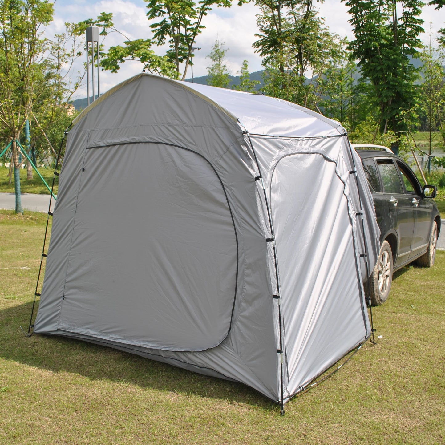 Newest SUV Car Tent, Tailgate Shade Awning Tent for Camping, Vehicle SUV Tent Car tent can be used without car,Car Tailgate Tent