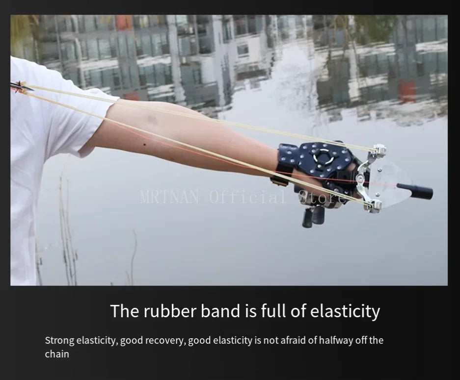 Big Power High-precision Fishing Slingshot With Laser Outdoor Hunting Catapult Outdoors Fishing Compound Bow Fishing Tools