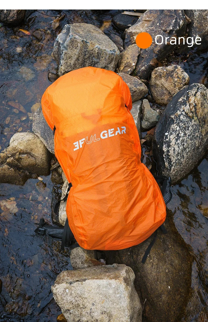 3F UL Gear UHMWPE Rain Cover For Backpack Outdoor Ultralight Hiking waterproof Trekking Rainproof 20-85L Backpack Cover