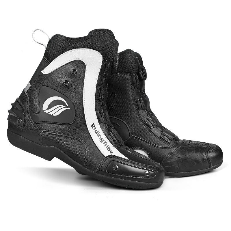 Riding Tribe Motorcycle Boots Motorcycle Riding Anti-fall Shoes Cycling Equipment Wear-resistant Men's Boots Multicolor Shoes