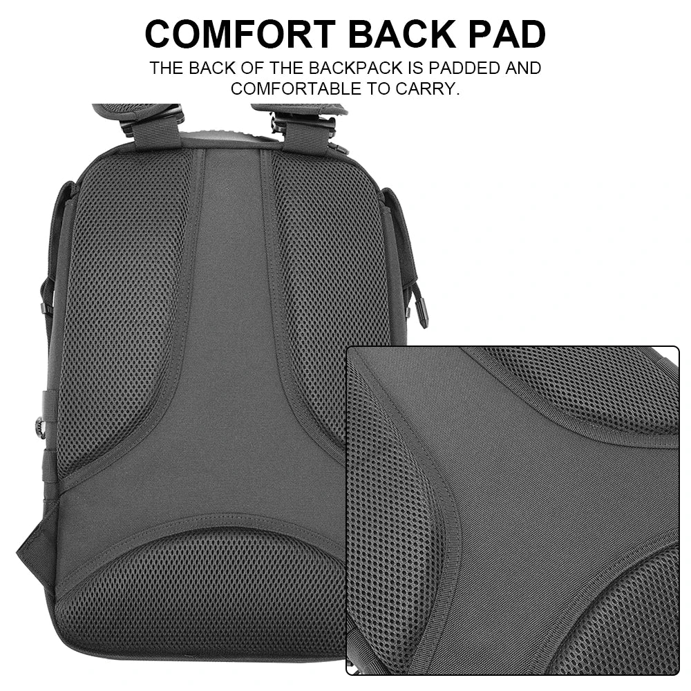 SINAIRSOFT Tactical Backpack Army Molle Work Bag Rucksack Daypack For Travelling Hiking Hunting Outdoor Sports