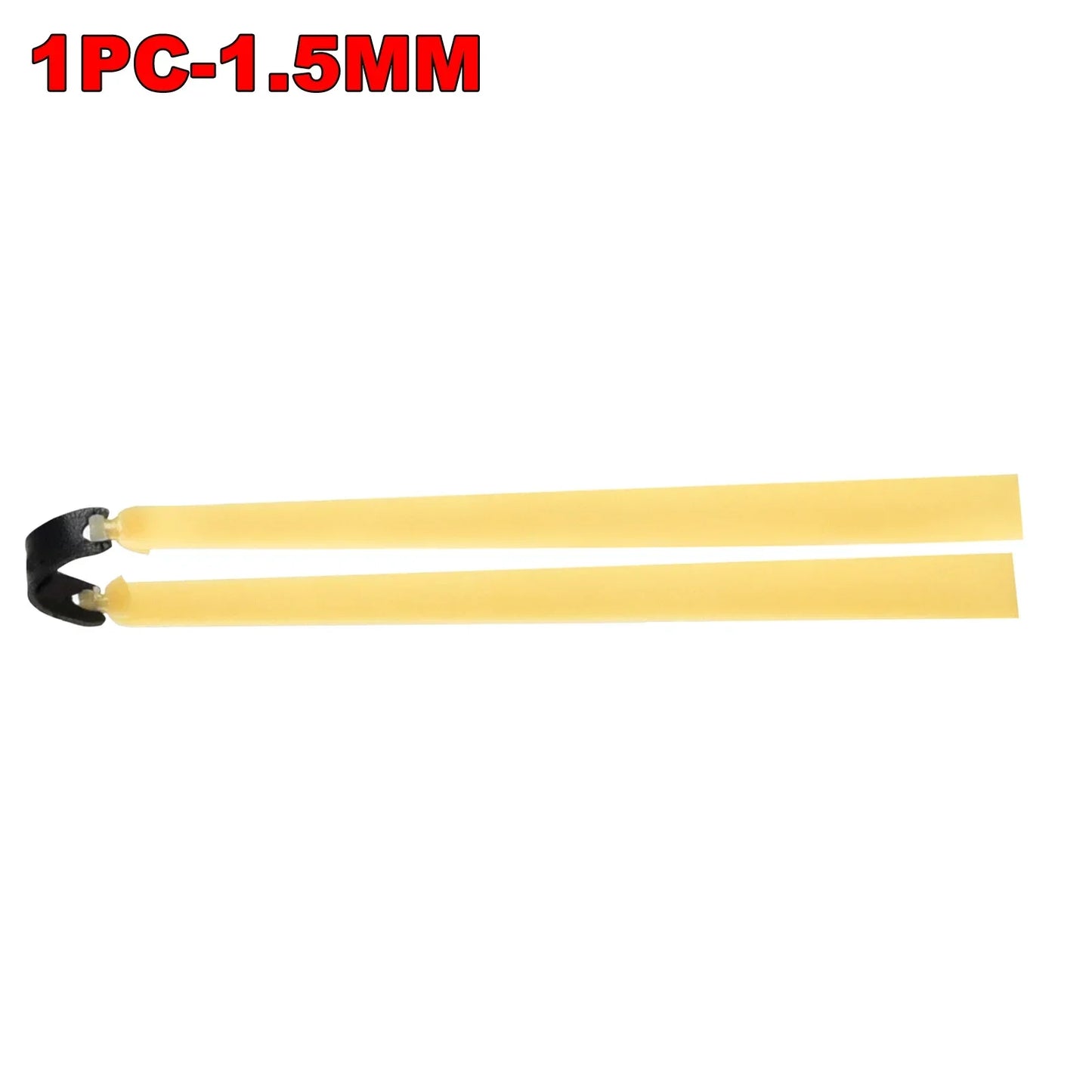 Slingshot Rubber Band 1.5/2.0mm High Quickly 1-5PCS Hunting Powerful Flat Elasticity Outdoor Catapult Shooting Accessories