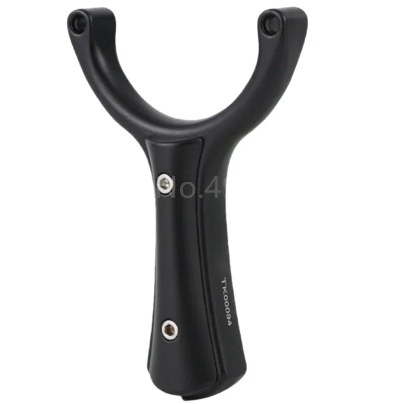 Aviation aluminum Slingshot Flat Rubber Strap Catapult Hunting Slingshot Outdoor Shooting Sports Fishing Accessories Tool